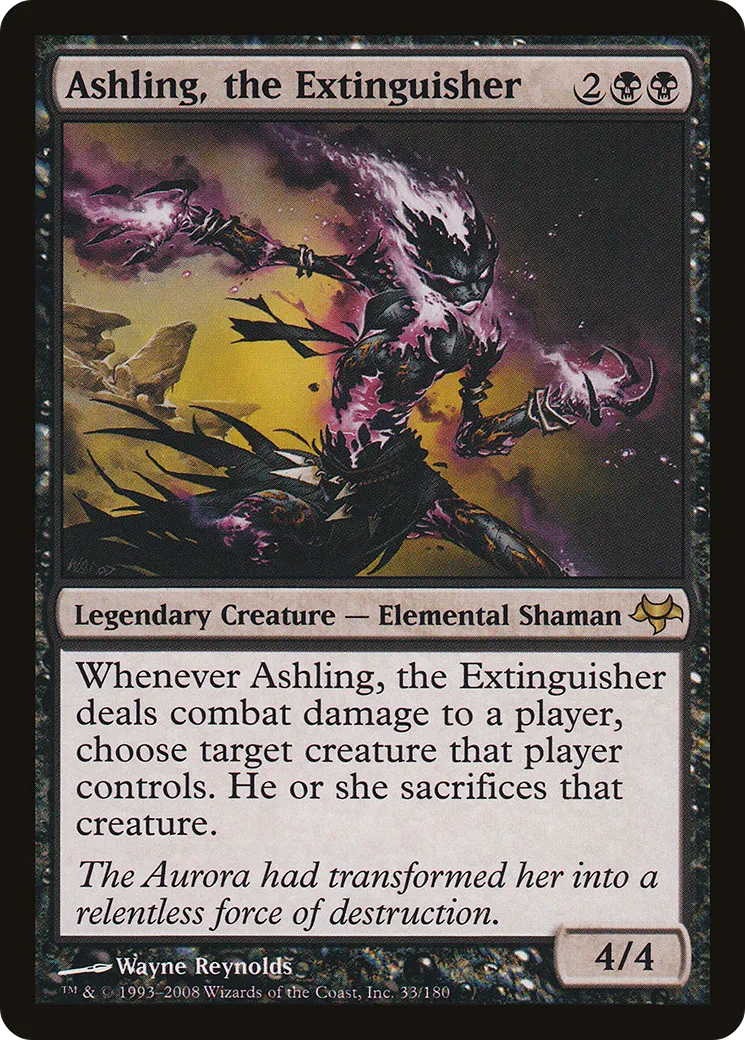 Ashling, the Extinguisher — Eventide — Magic: The Gathering