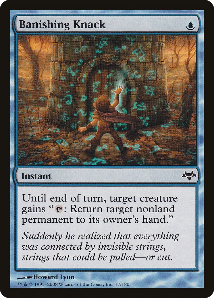 Banishing Knack — Eventide — Magic: The Gathering