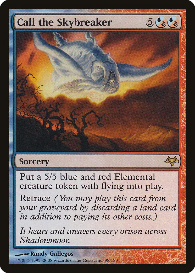 Appel du briseciel — Eventide — Magic: The Gathering
