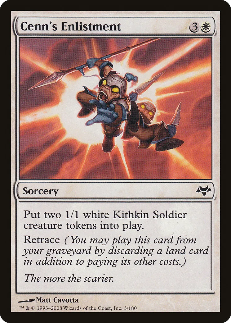 Recrutement du cenn — Eventide — Magic: The Gathering