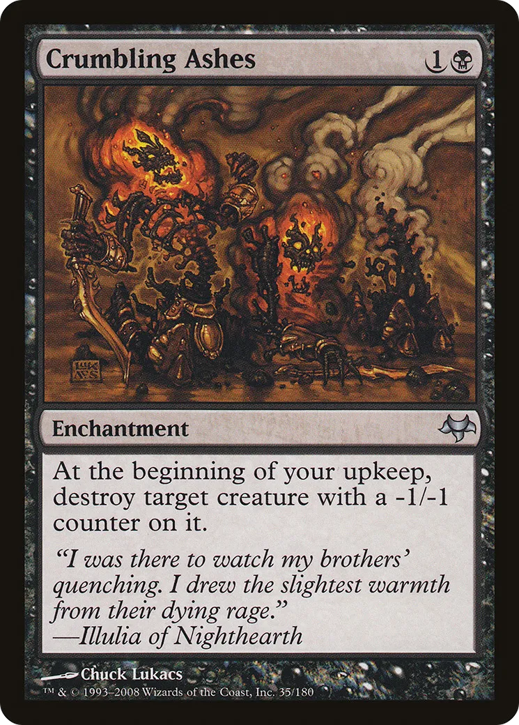 Crumbling Ashes — Eventide — Magic: The Gathering