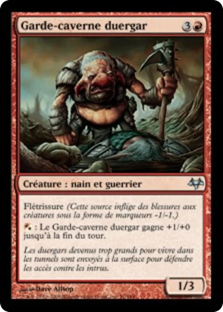 Garde-caverne duergar — Eventide — Magic: The Gathering