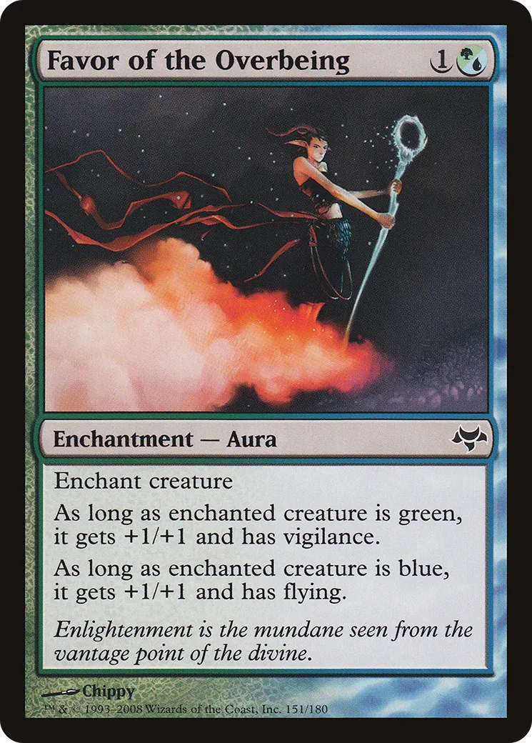 Favor of the Overbeing — Eventide — Magic: The Gathering