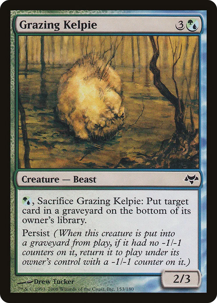 Grazing Kelpie — Eventide — Magic: The Gathering
