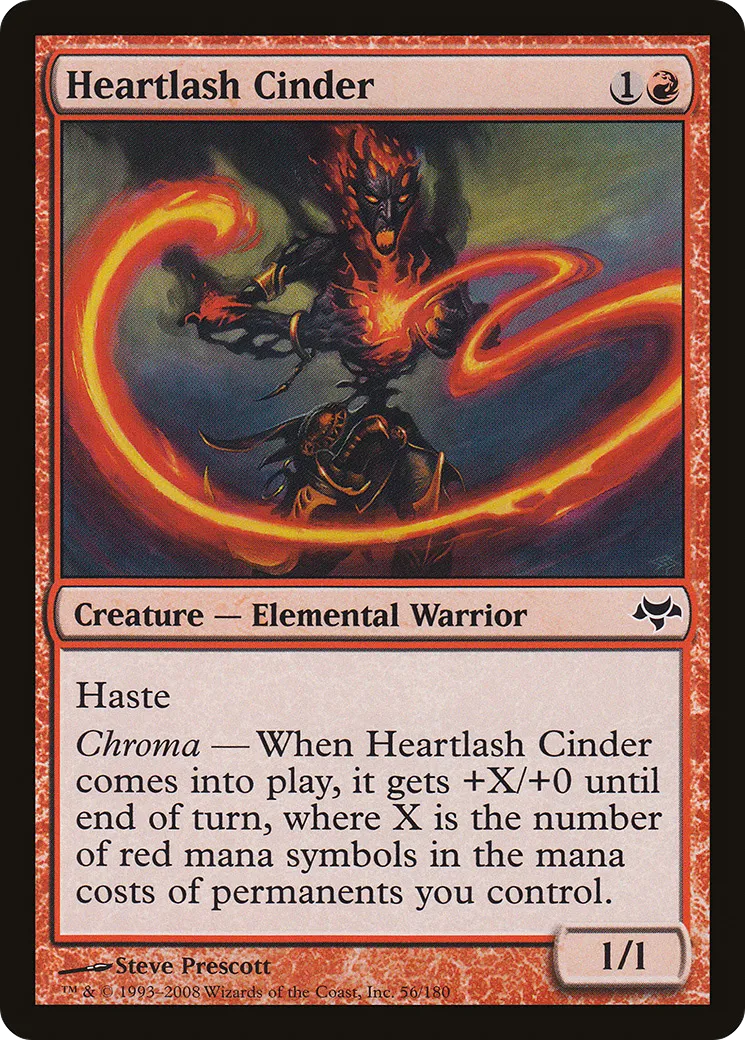 Heartlash Cinder — Eventide — Magic: The Gathering
