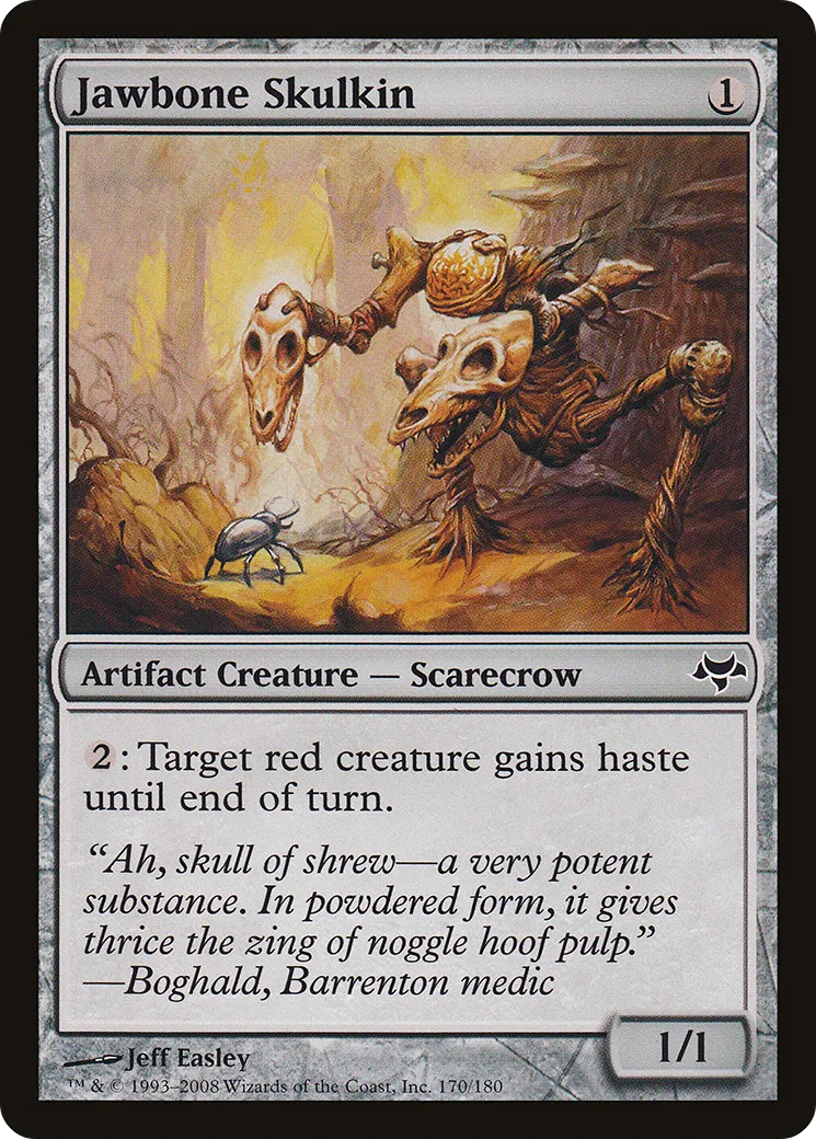 Jawbone Skulkin — Eventide — Magic: The Gathering