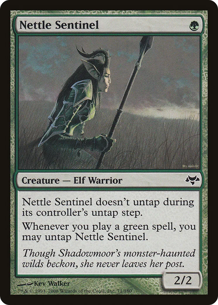 Nettle Sentinel — Eventide — Magic: The Gathering