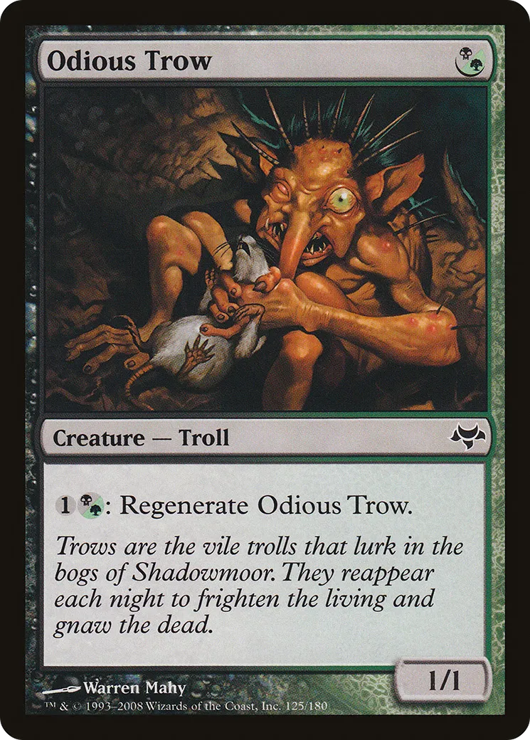 Odious Trow — Eventide — Magic: The Gathering