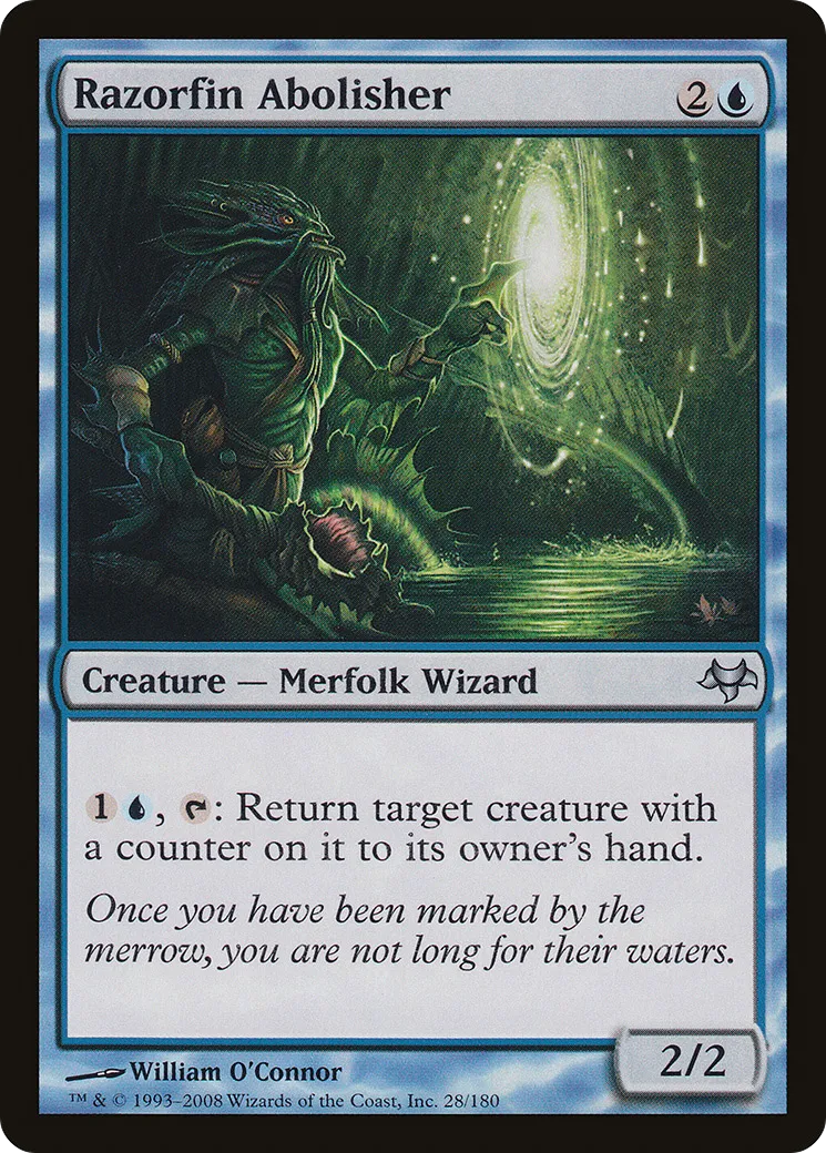 Razorfin Abolisher — Eventide — Magic: The Gathering