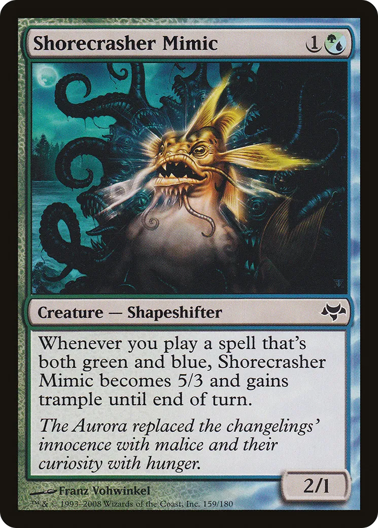 Shorecrasher Mimic — Eventide — Magic: The Gathering