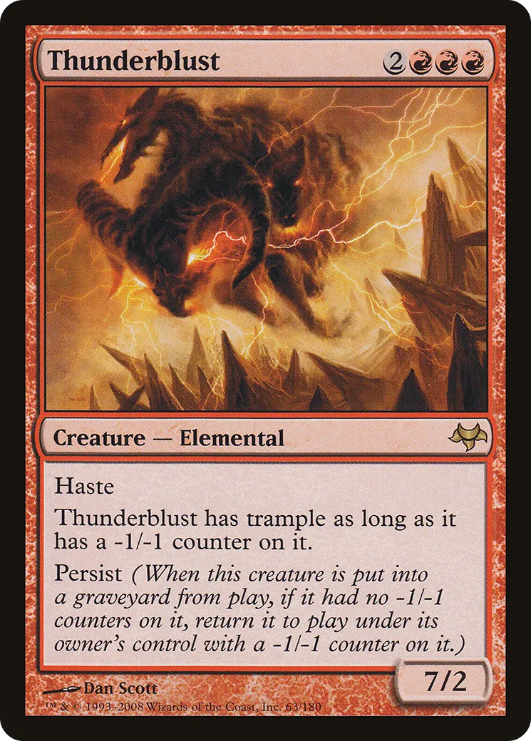 Thunderblust — Eventide — Magic: The Gathering