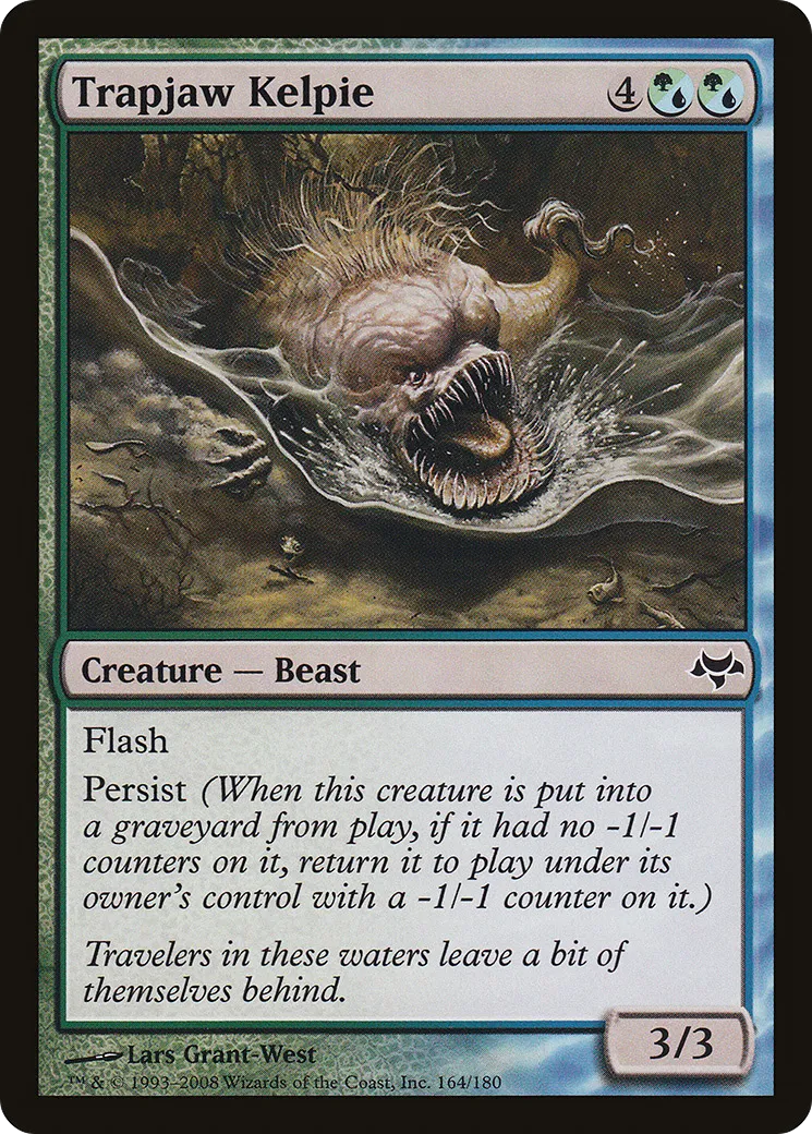 Trapjaw Kelpie — Eventide — Magic: The Gathering