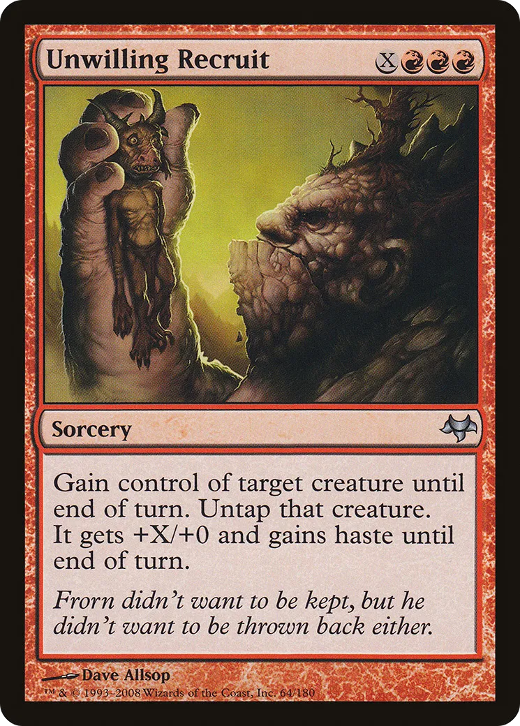 Unwilling Recruit — Eventide — Magic: The Gathering