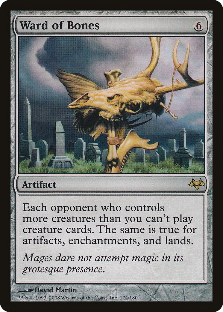 Ward of Bones — Eventide — Magic: The Gathering
