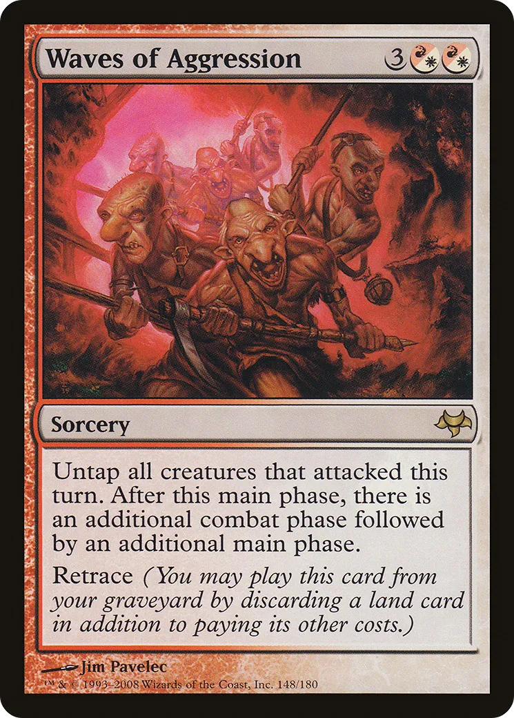 Vagues d'agressivité — Eventide — Magic: The Gathering