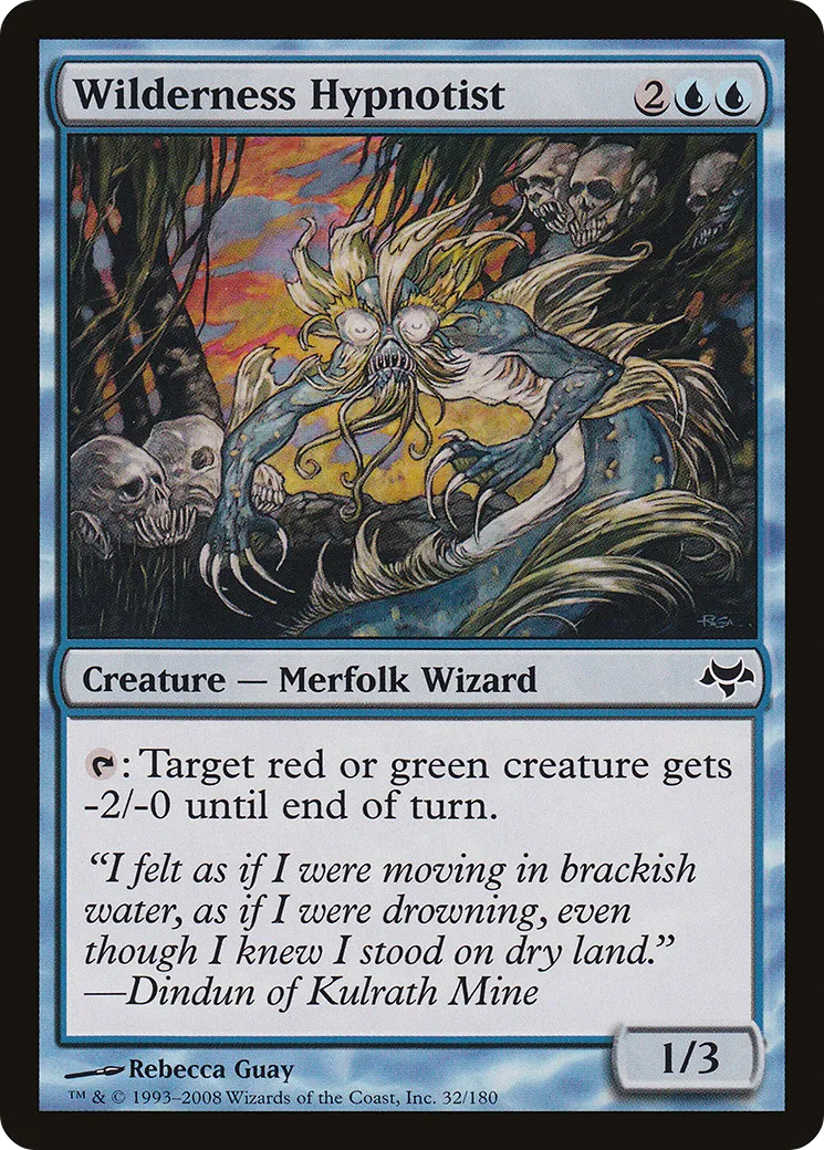 Hypnotiseur des régions reculées — Eventide — Magic: The Gathering
