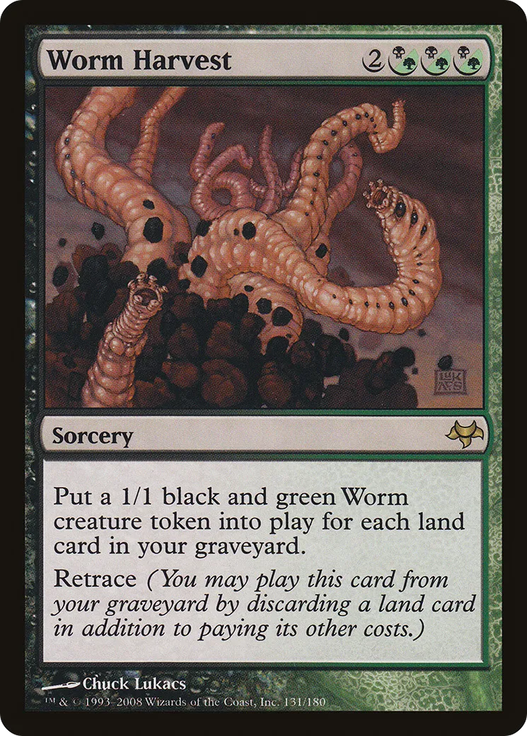 Moisson de vers — Eventide — Magic: The Gathering