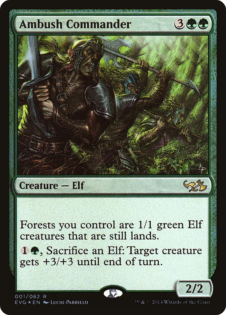 Commandant d'embuscade — Duel Decks Anthology: Elves vs. Goblins — Magic: The Gathering