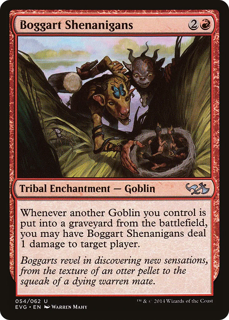 Manigances boggartes — Duel Decks Anthology: Elves vs. Goblins — Magic: The Gathering