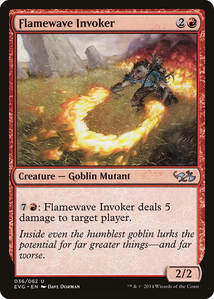 Invocateur vagueflamme — Duel Decks Anthology: Elves vs. Goblins — Magic: The Gathering