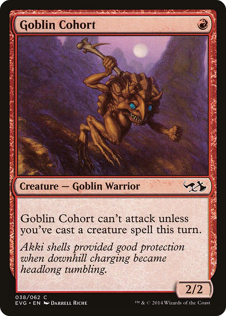 Cohorte gobeline — Duel Decks Anthology: Elves vs. Goblins — Magic: The Gathering