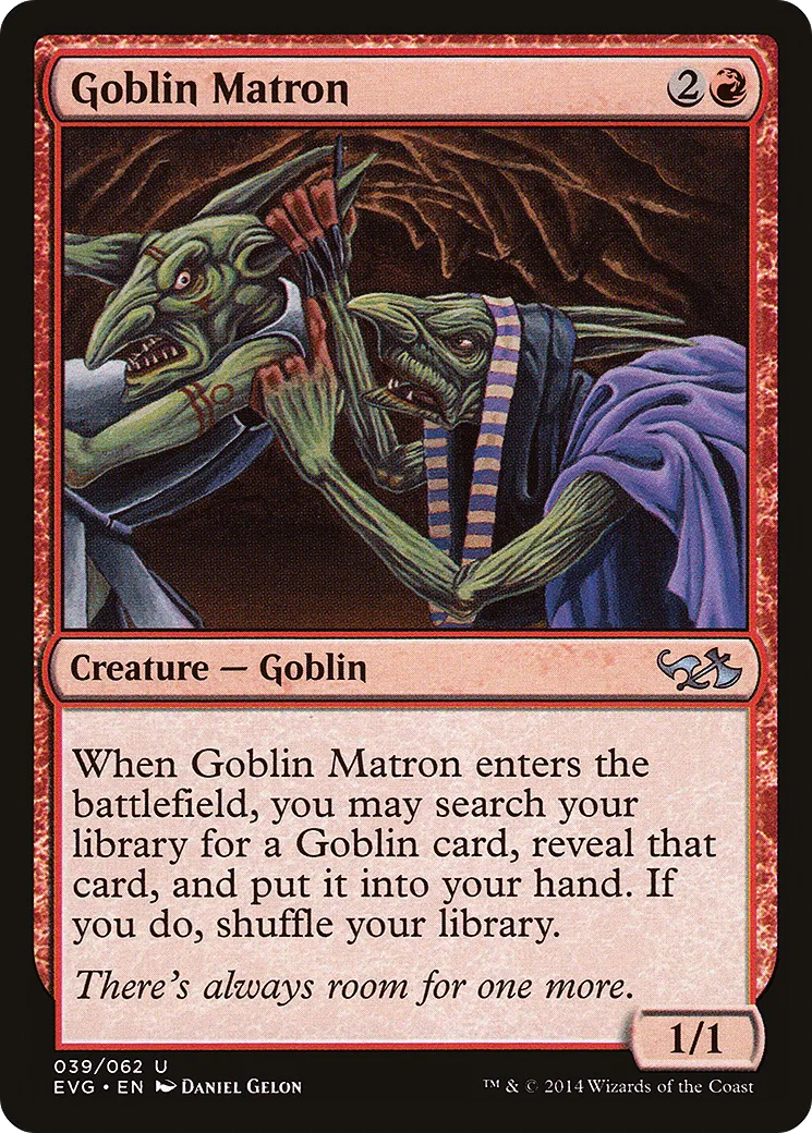 Matrone gobeline — Duel Decks Anthology: Elves vs. Goblins — Magic: The Gathering