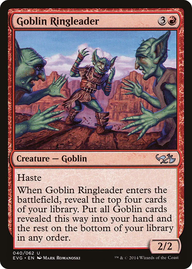 Meneur gobelin from Duel Decks Anthology: Elves vs. Goblins - Magic: The Gathering