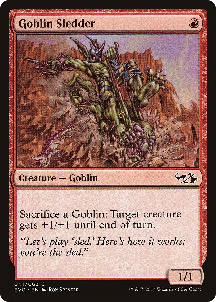 Lugeur gobelin — Duel Decks Anthology: Elves vs. Goblins — Magic: The Gathering