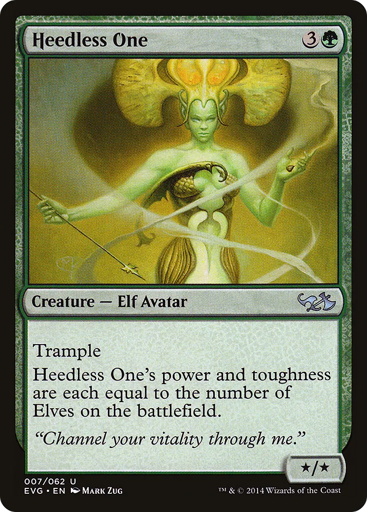 Celle-qui-ignore-la-prudence — Duel Decks Anthology: Elves vs. Goblins — Magic: The Gathering