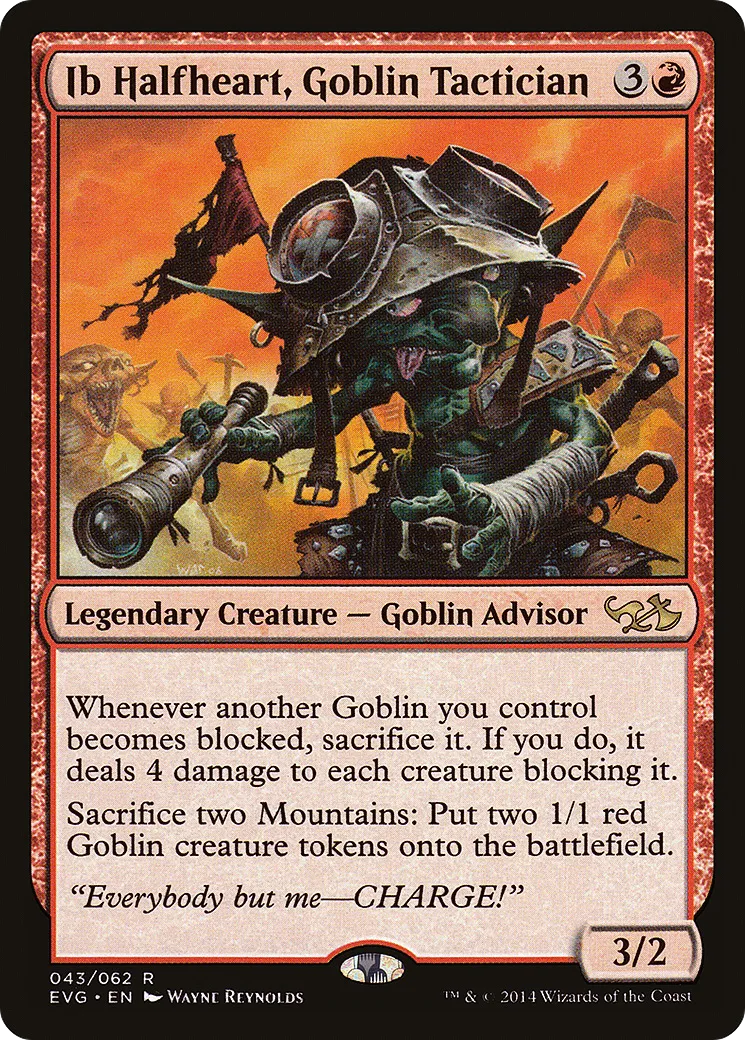 Ib Micœur, tacticien gobelin — Duel Decks Anthology: Elves vs. Goblins — Magic: The Gathering