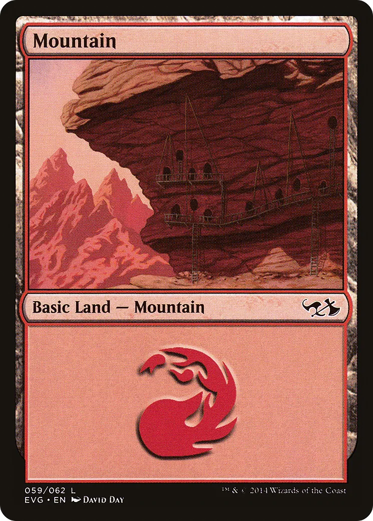 Montagne from Duel Decks Anthology: Elves vs. Goblins - Magic: The Gathering