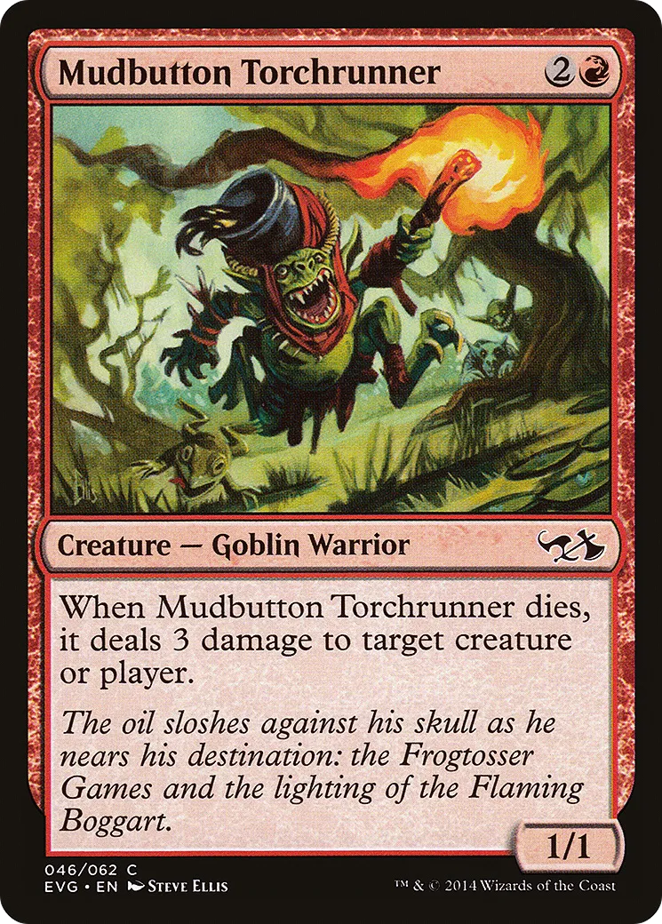 Porteur de torche de Baugebouton — Duel Decks Anthology: Elves vs. Goblins — Magic: The Gathering
