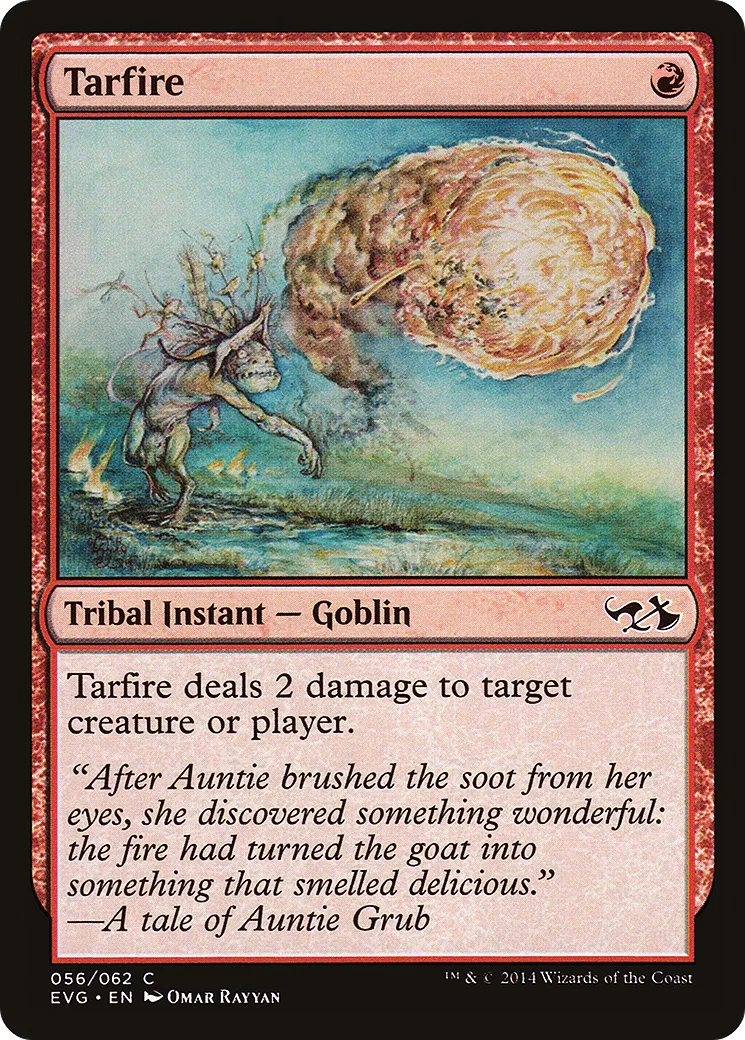 Feu de goudron from Duel Decks Anthology: Elves vs. Goblins - Magic: The Gathering