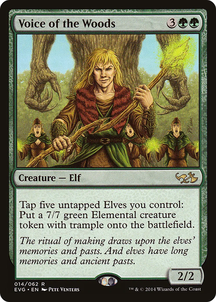 La Voix des bois — Duel Decks Anthology: Elves vs. Goblins — Magic: The Gathering
