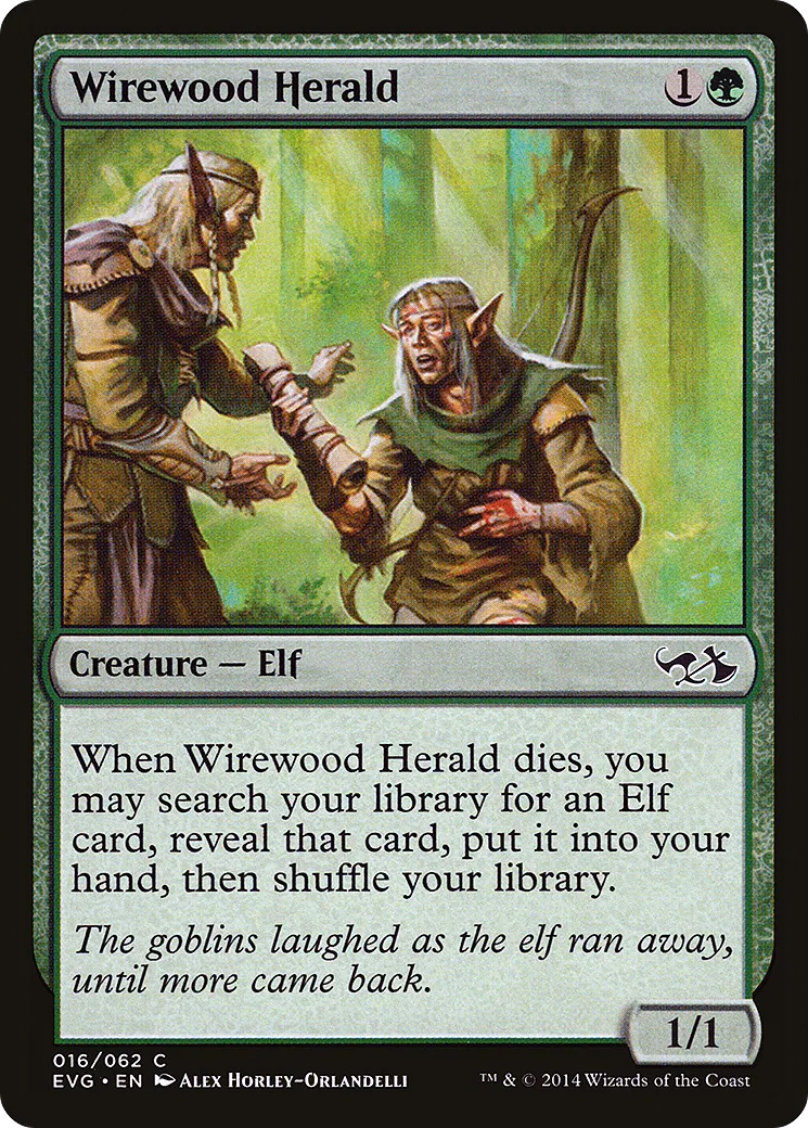 Héraut de Brinbois from Duel Decks Anthology: Elves vs. Goblins - Magic: The Gathering