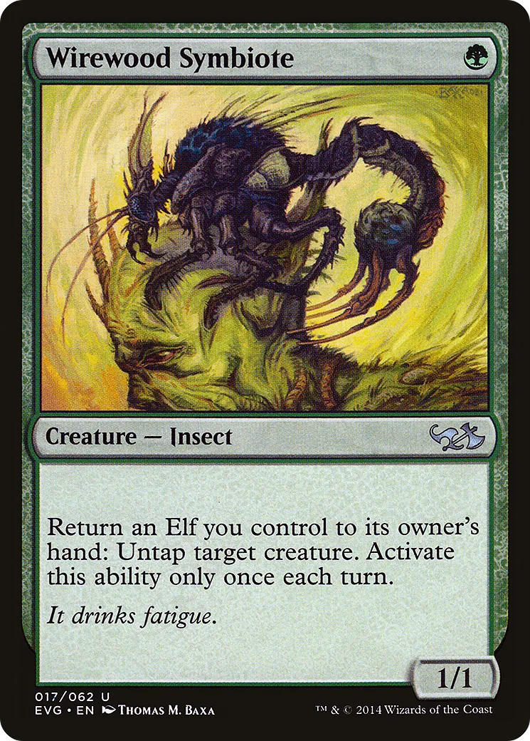 Symbiote de Brinbois — Duel Decks Anthology: Elves vs. Goblins — Magic: The Gathering