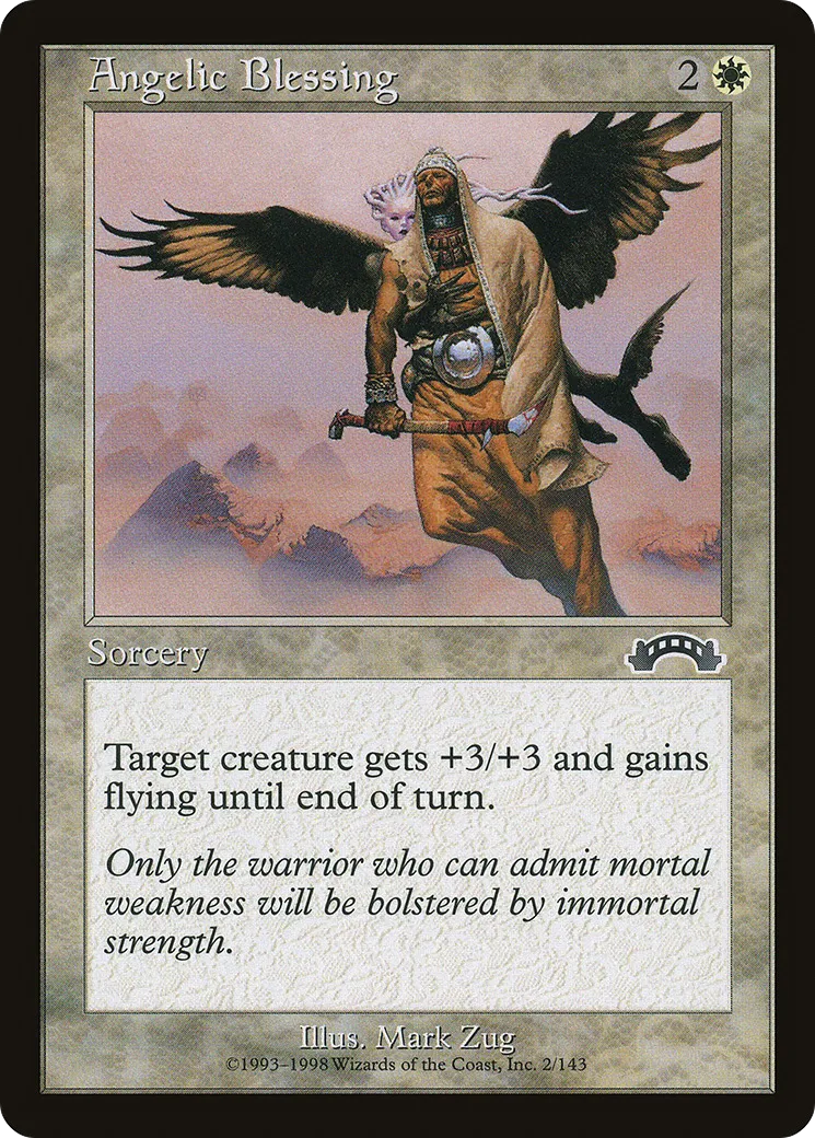 Bénédiction angélique — Exodus — Magic: The Gathering
