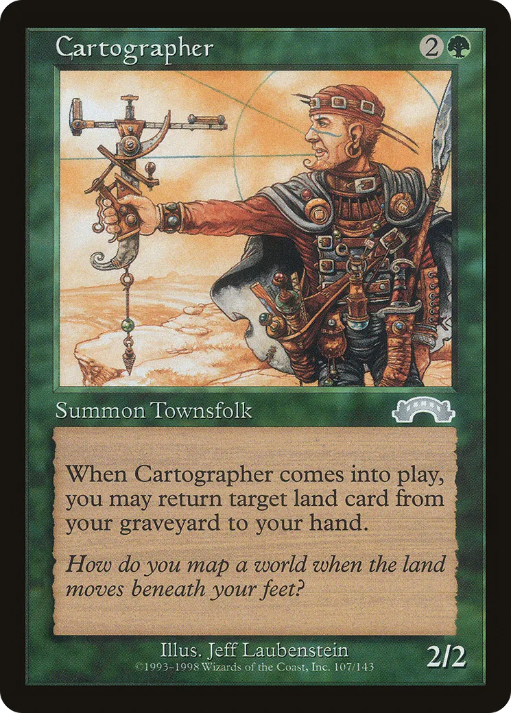 Cartographer from Exodus - Magic: The Gathering