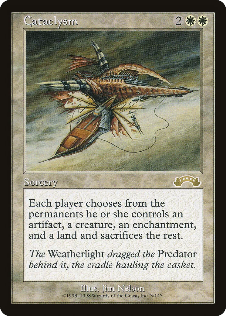 Cataclysm from Exodus - Magic: The Gathering