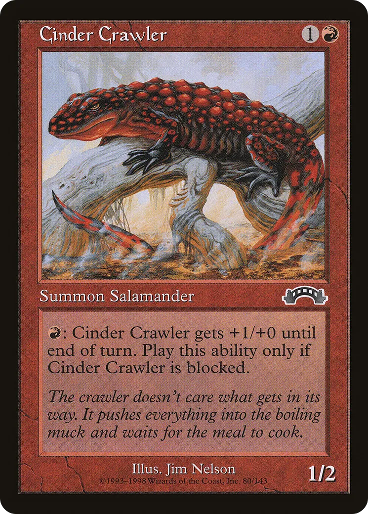 Cinder Crawler — Exodus — Magic: The Gathering