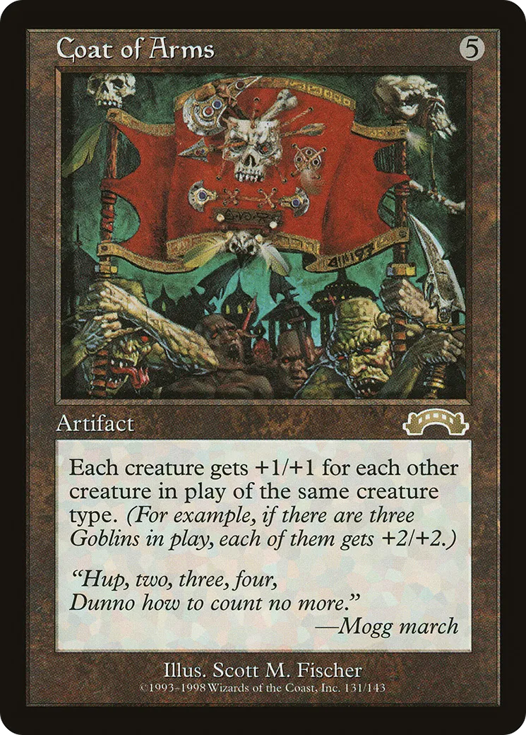 Coat of Arms — Exodus — Magic: The Gathering