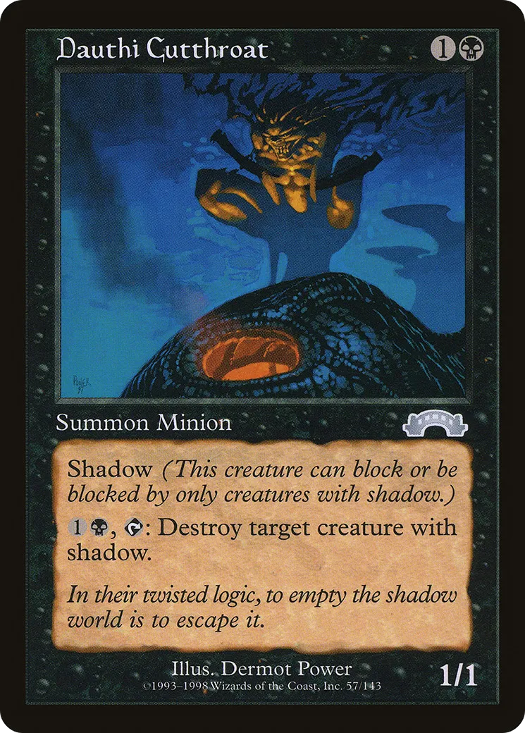Dauthi Cutthroat — Exodus — Magic: The Gathering