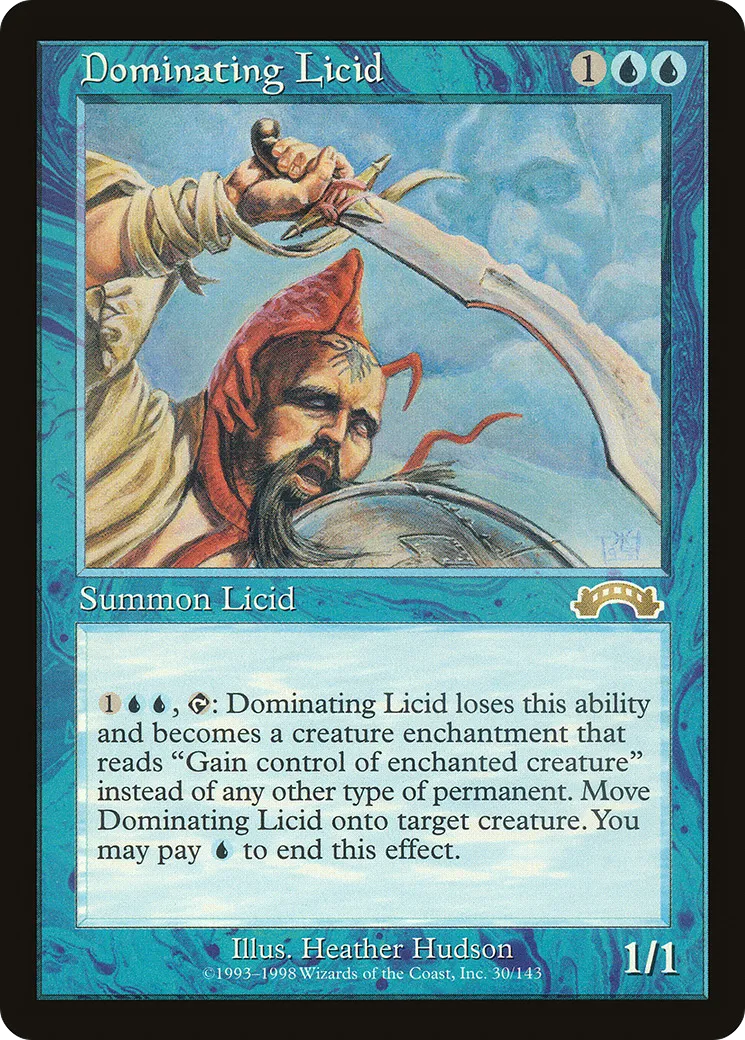 Dominating Licid — Exodus — Magic: The Gathering