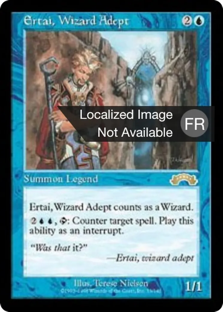 Ertaï, expert sorcier — Exodus — Magic: The Gathering