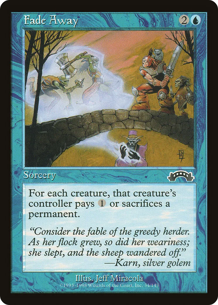 Fade Away — Exodus — Magic: The Gathering