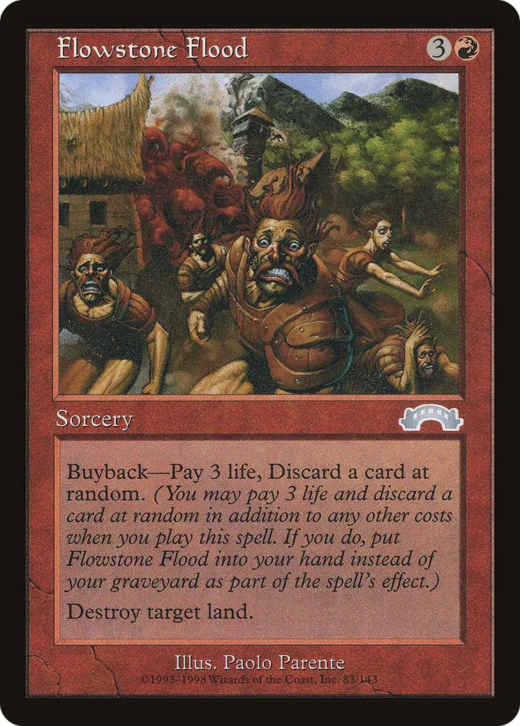 Flowstone Flood — Exodus — Magic: The Gathering