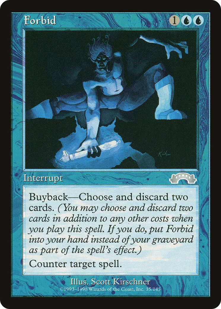 Forbid — Exodus — Magic: The Gathering