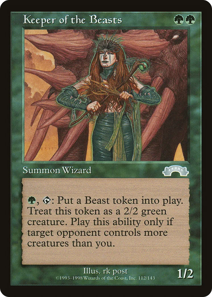 Gardienne des bêtes — Exodus — Magic: The Gathering
