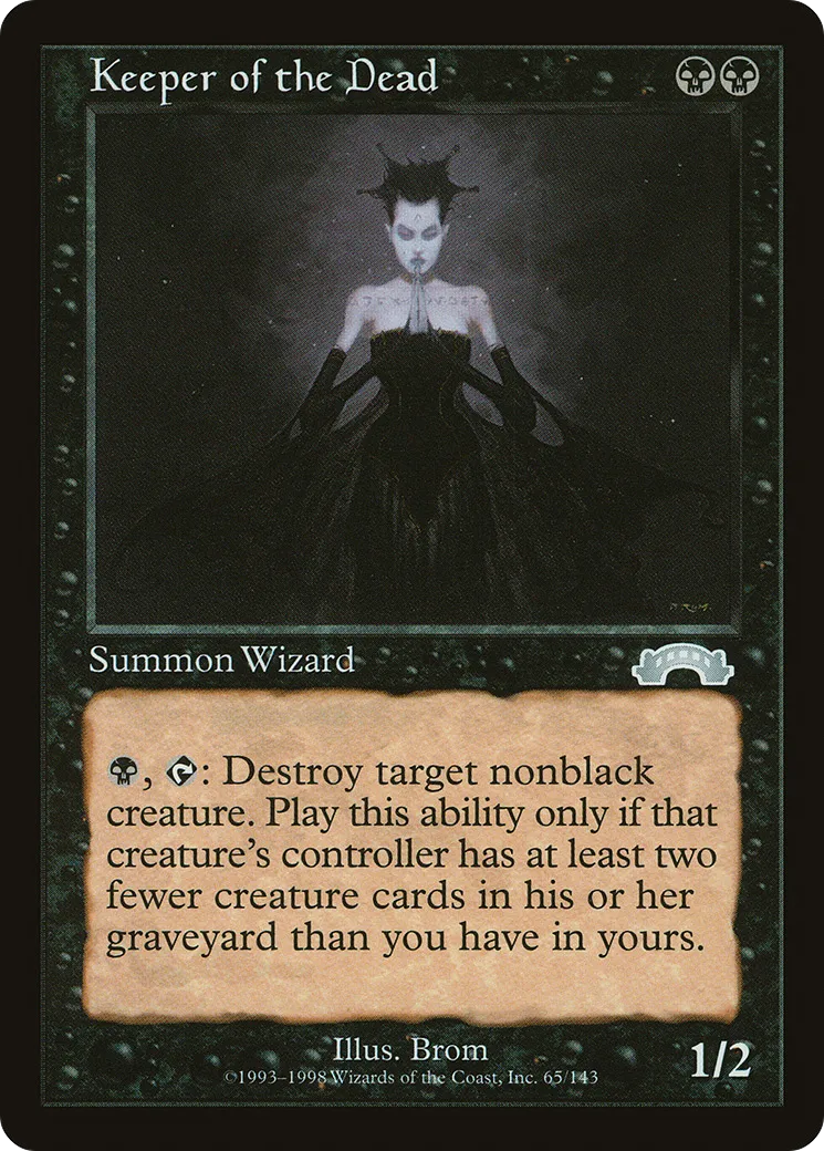 Gardienne des morts — Exodus — Magic: The Gathering