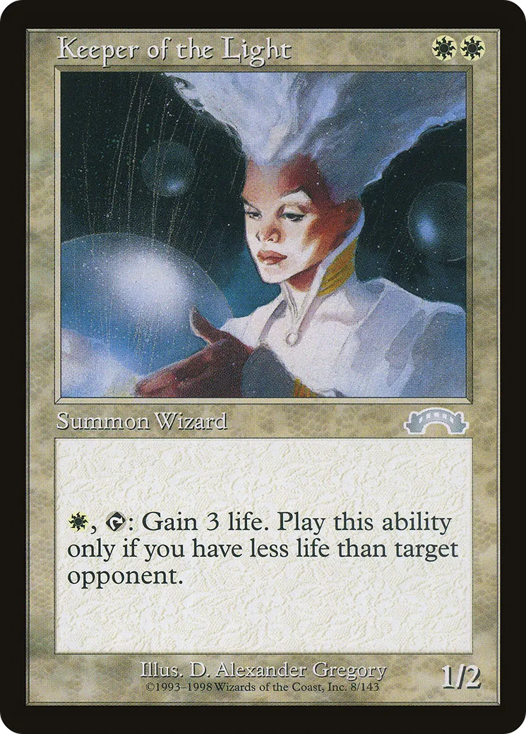 Keeper of the Light — Exodus — Magic: The Gathering